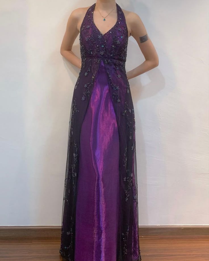 Purple Elegant Fashion Exquisite Strap Long Tulle Ball Gown Evening Dress Party Dress Prom Dress gh3589