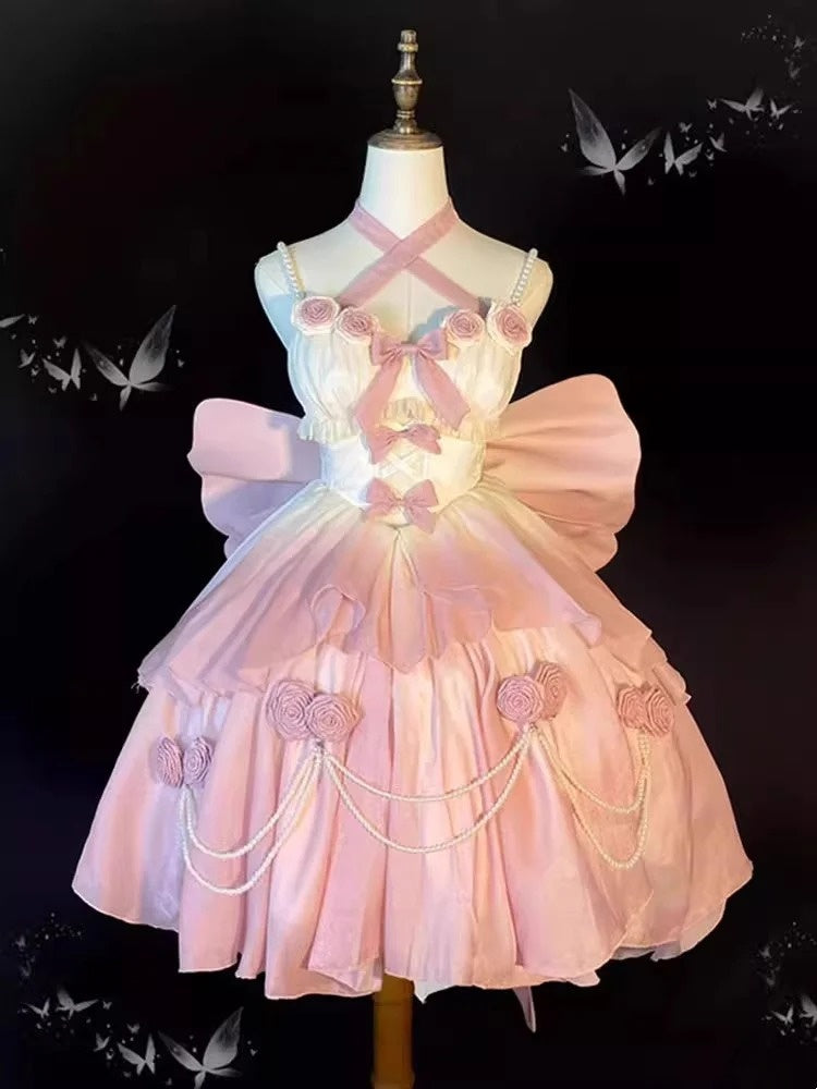 Girlhomeshops-Pink Dresses, Short Dresses, Lolita Dresses, Birthday Dresses, Quinceanera Dresses gh5139