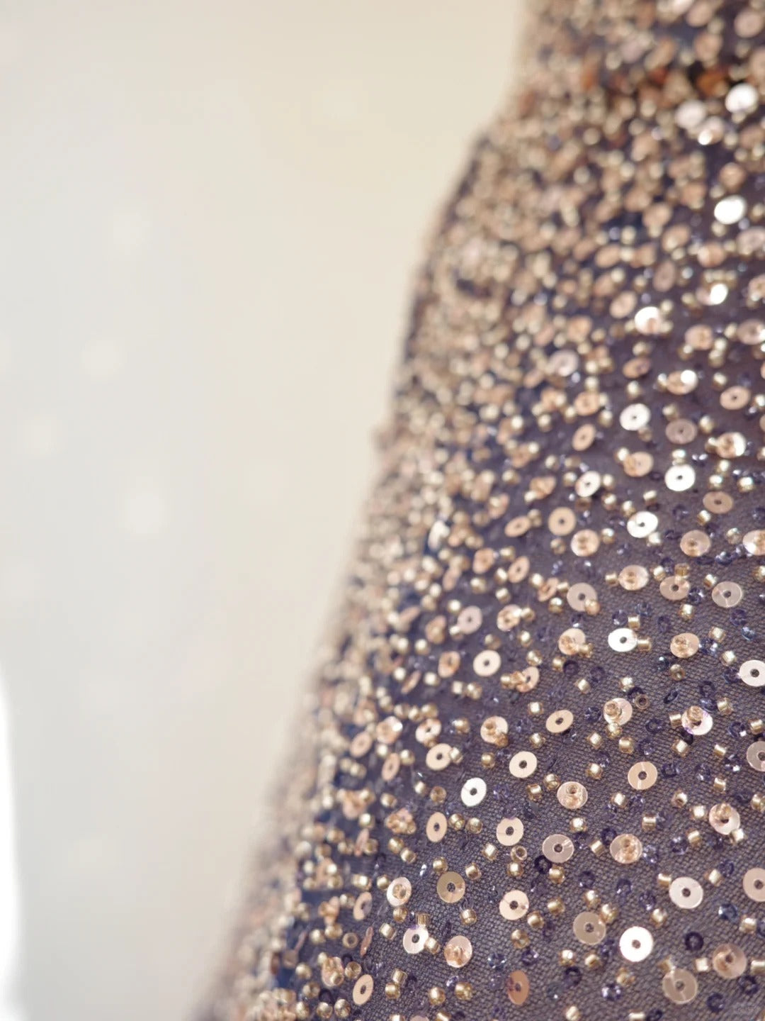 Girlhomeshops-Blue Sparkle Gradient Short/Mid-Length Sequined Homecoming Dress Prom Dress gh5064