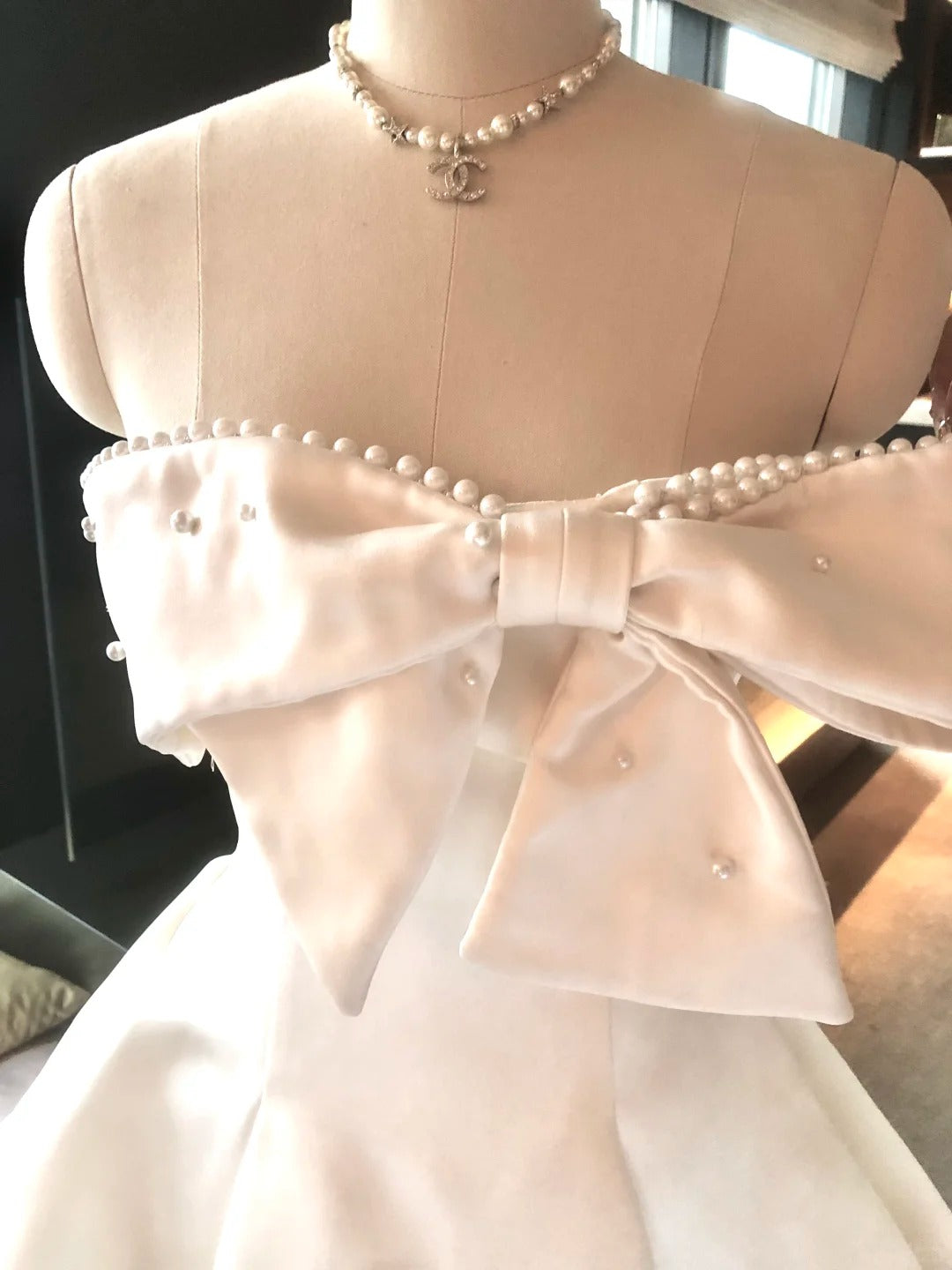 Girlhomeshops-White short satin princess homecoming dress birthday party dress eighth grade dress gh5294