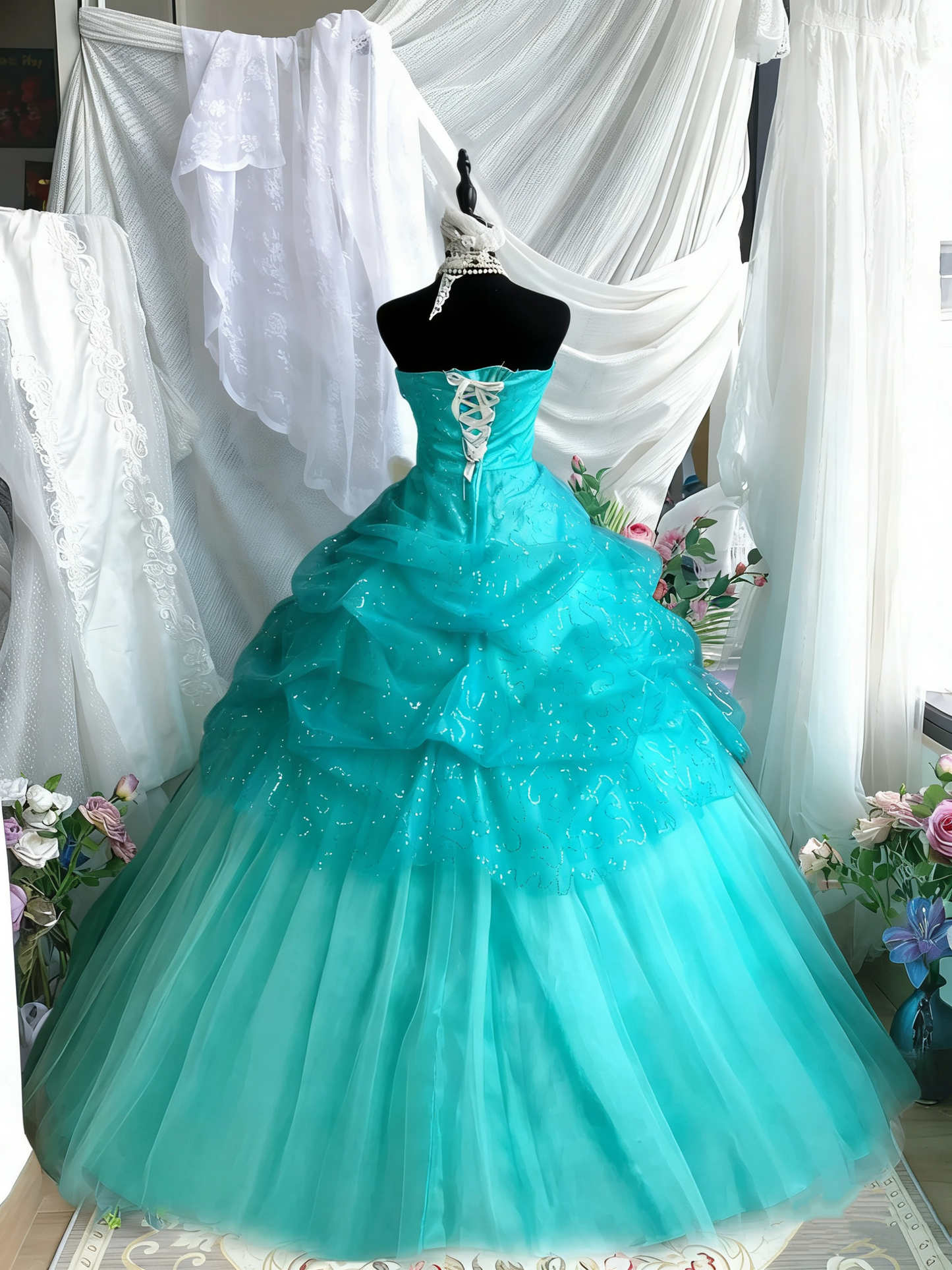 New Formal Ball Gowns And Graduation Gowns Quinceanera Dresses gh6497