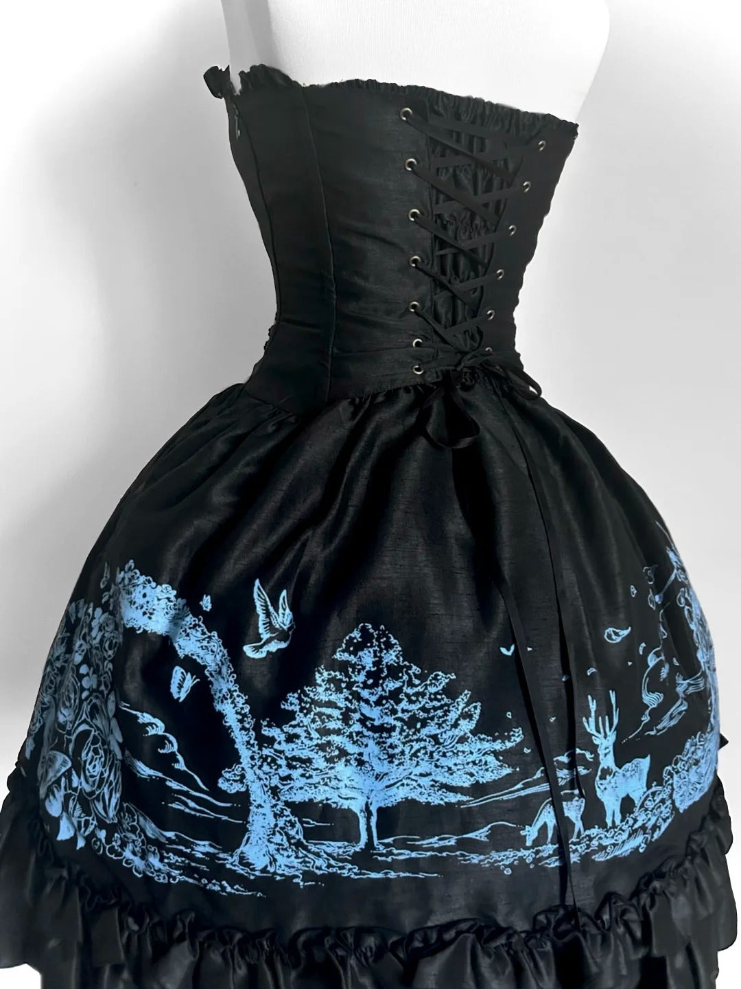 Girlhomeshops-Black princess fashion short chiffon homecoming dress birthday party dress gh5418