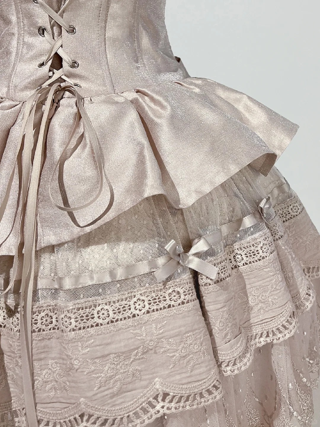 Girlhomeshops - Robe de soirée courte en satin rose, style princesse, tenue de soirée, d'anniversaire, gh5348