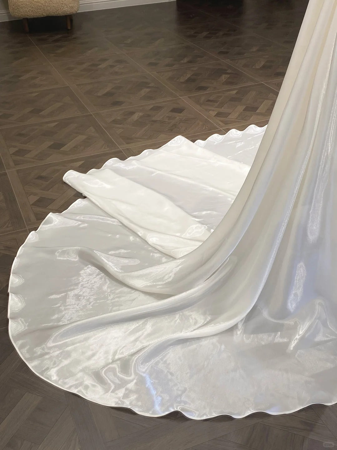Girlhomeshops - Robe de mariée en satin, haut tube blanc, robe de mariée longue fée, robe de bal gh5442