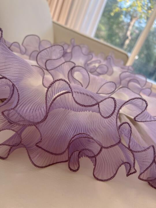 Purple Fairy Elegant Beautiful Homecoming Dress Short Chiffon Ball Gown Birthday Party Dress Evening Dress gh4411