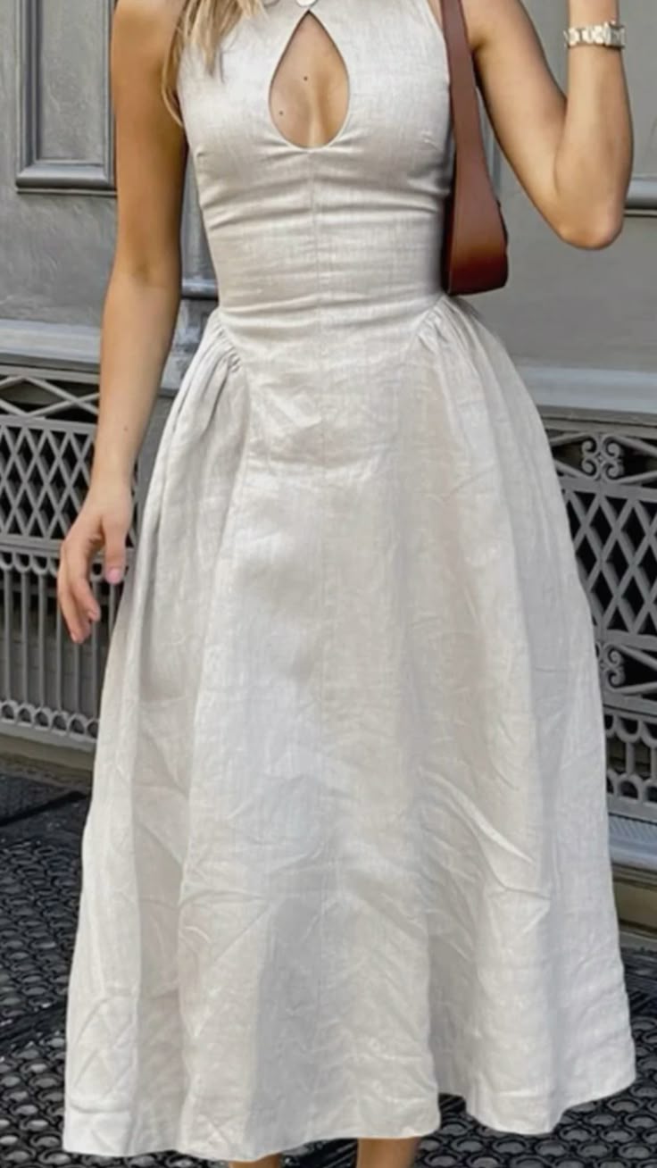 girlhomeshops--Simple Long casual and comfortable dress for women gh5706