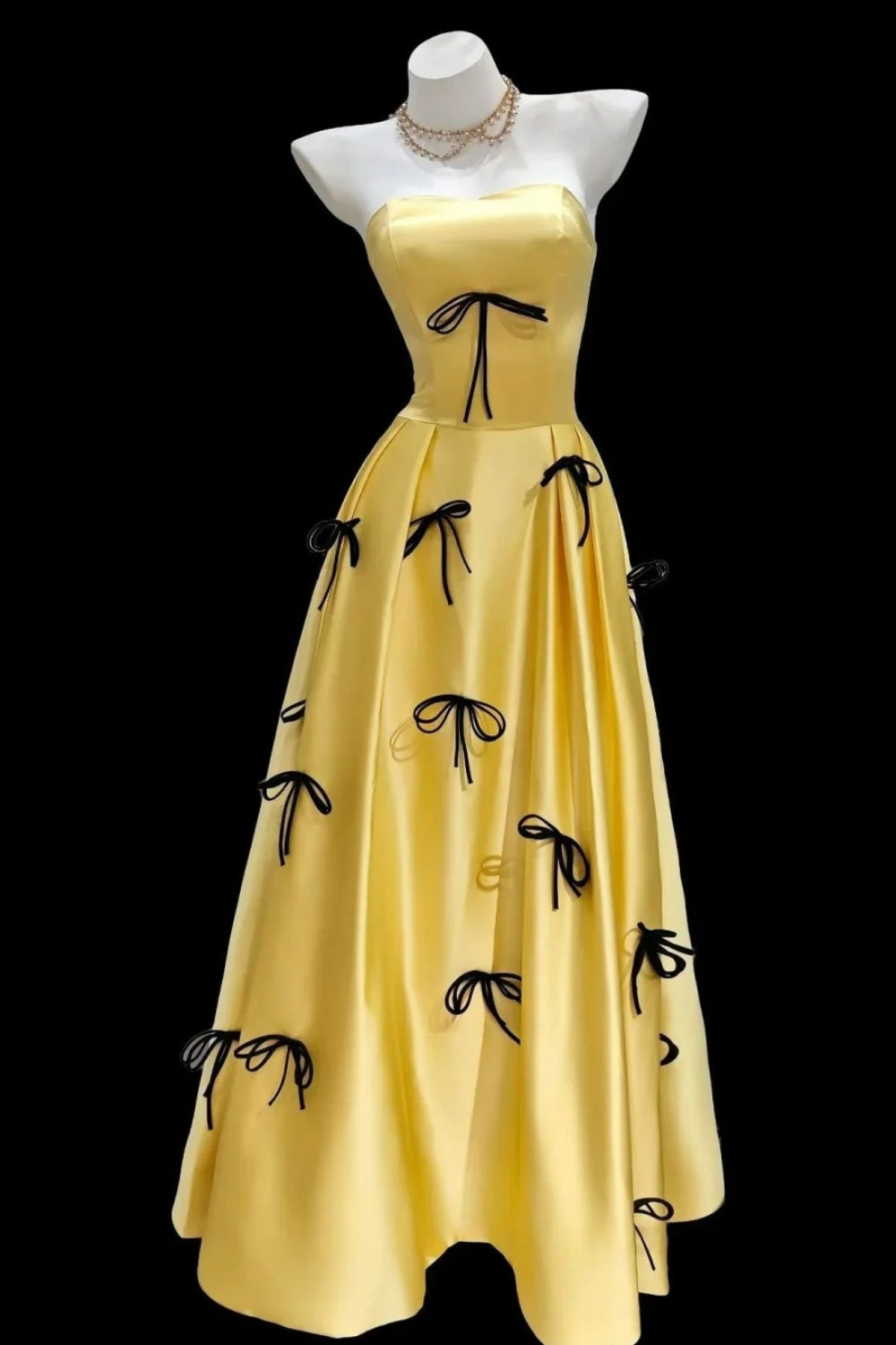 New stylish short satin back-to-school dress/birthday dress gh6837