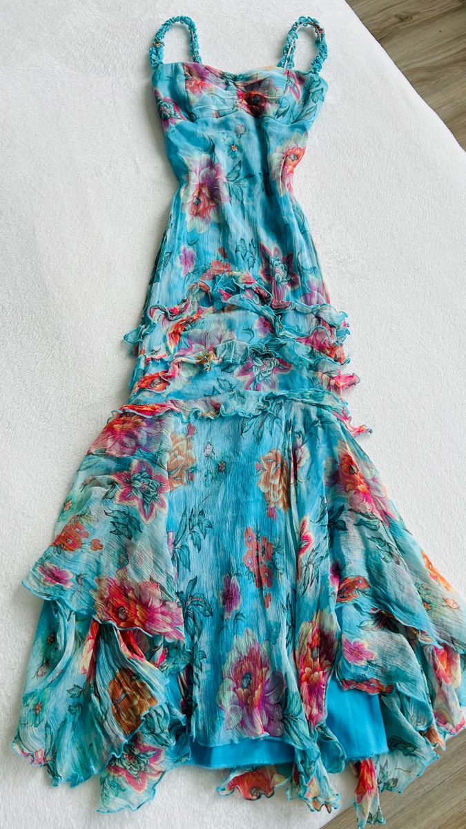 New Floral Fairy Long Dress gh6700