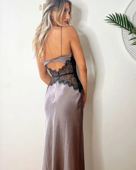 Ivory White Sexy Hollow Lace Long Elegant prom dress Evening Dress Party Dress gh3293