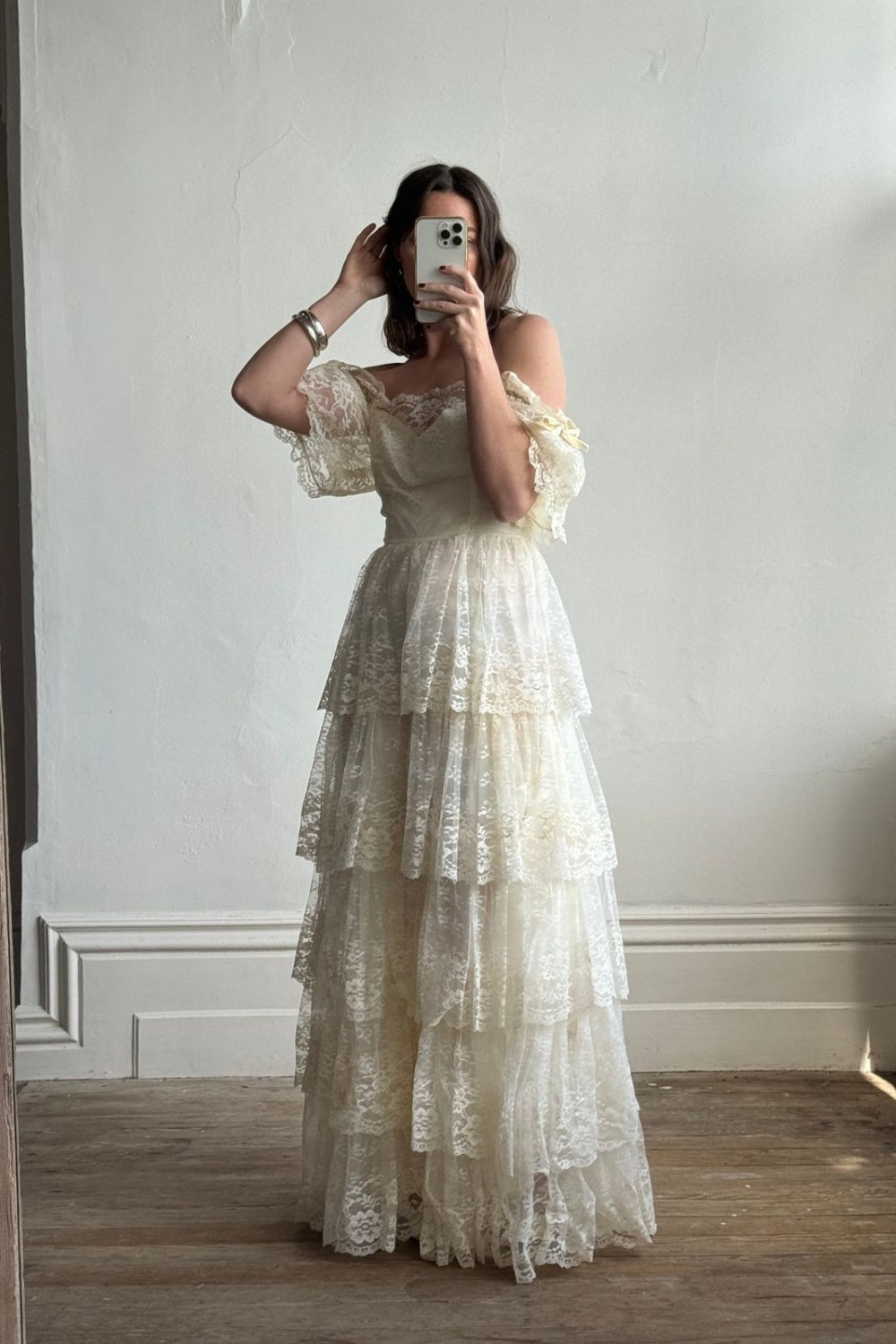 Long, Delicate Lace Prom Dress gh6715