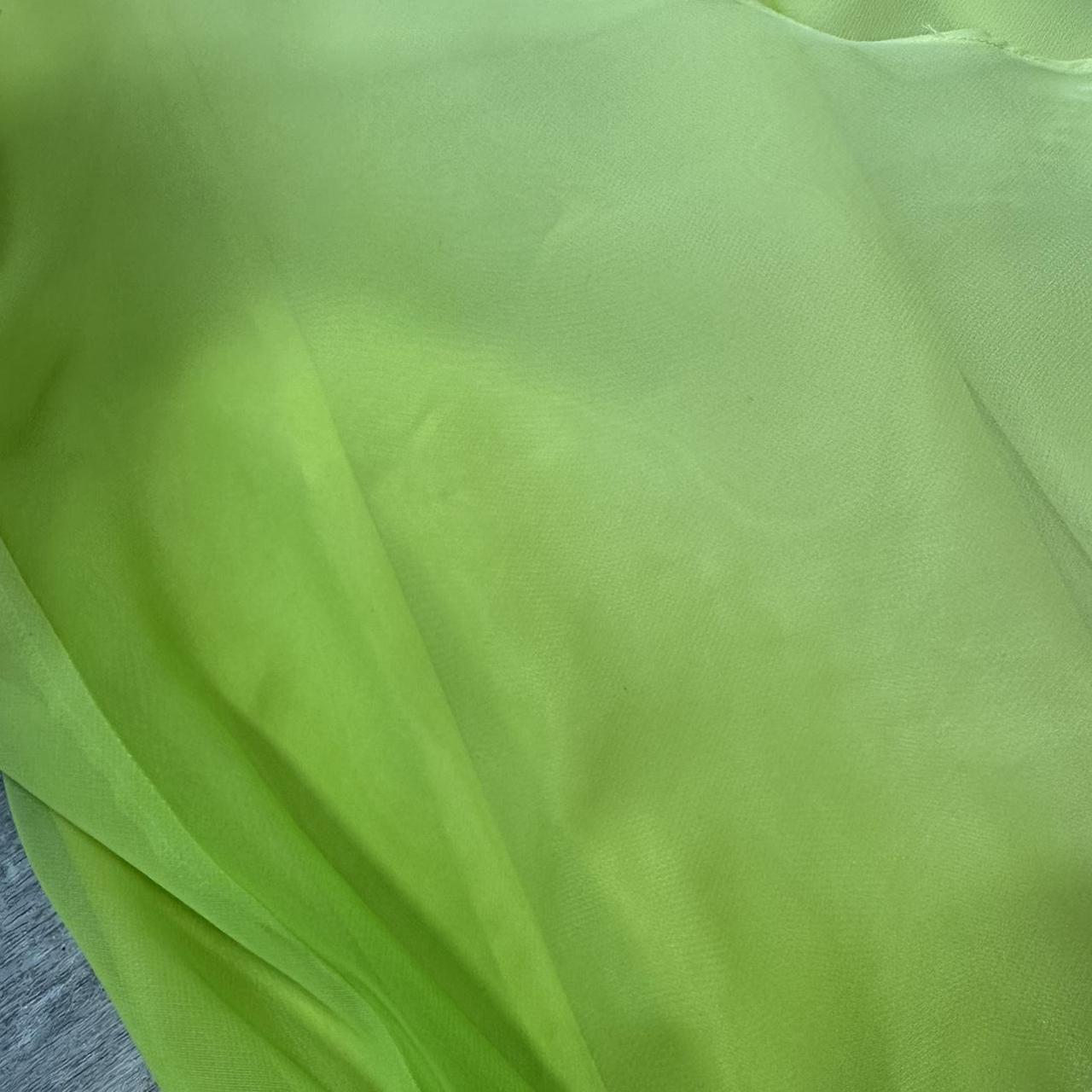 Grün Mode Farbverlauf Elegante Fee Erfrischende Lange Chiffon Ballkleid Abendkleid Meer Urlaub Geburtstag Party Kleid Ballkleid gh3757