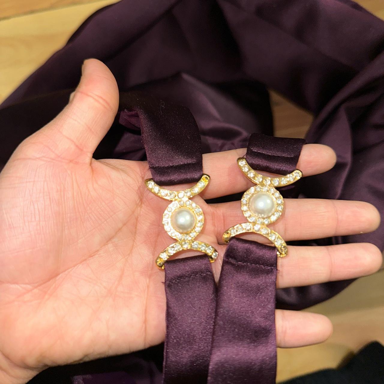 Robe de soirée longue en satin violet foncé, élégante et sophistiquée, style vintage, robe de bal, robe de fête d'anniversaire, robe de bal, robe de remise de diplôme, gh3888