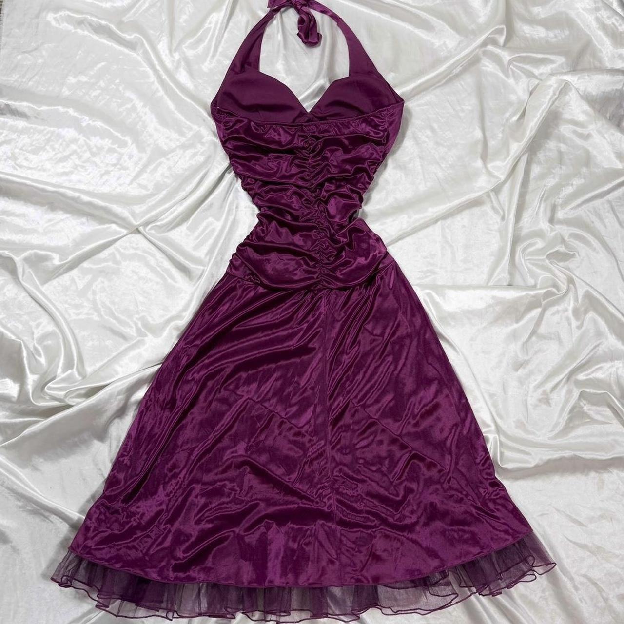 Purple midi/short prom dress gothic fairy dress homecoming dress formal dress gh4598