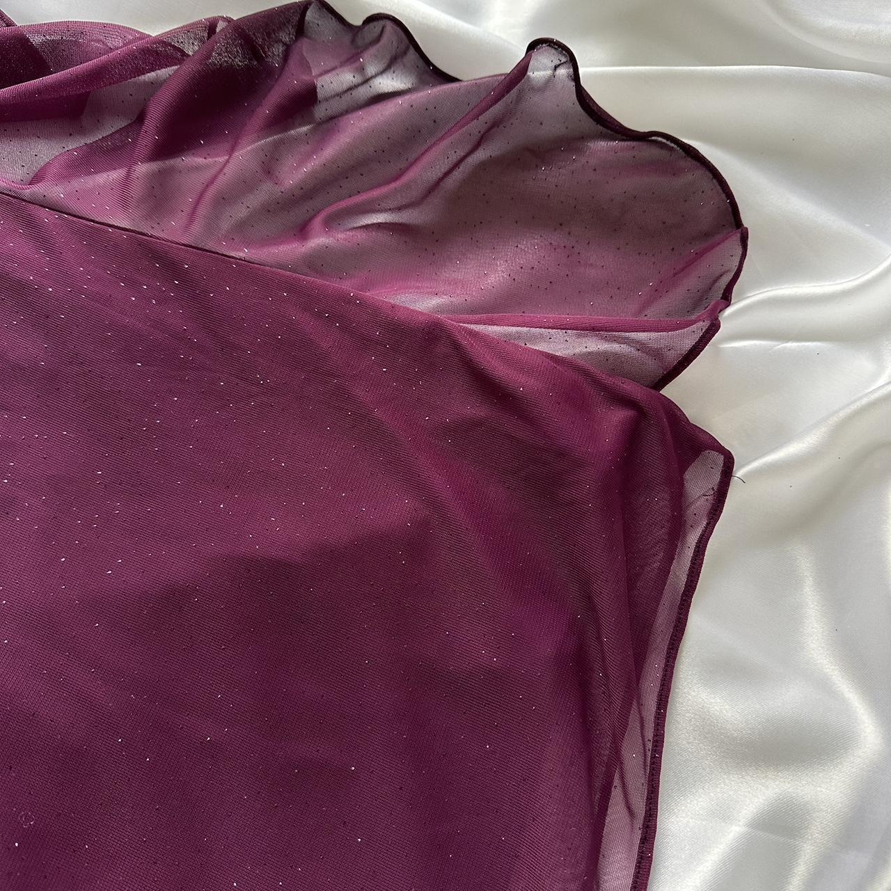 Purple fashion gradient shiny long chiffon ball gown, evening dress, party dress gh3532