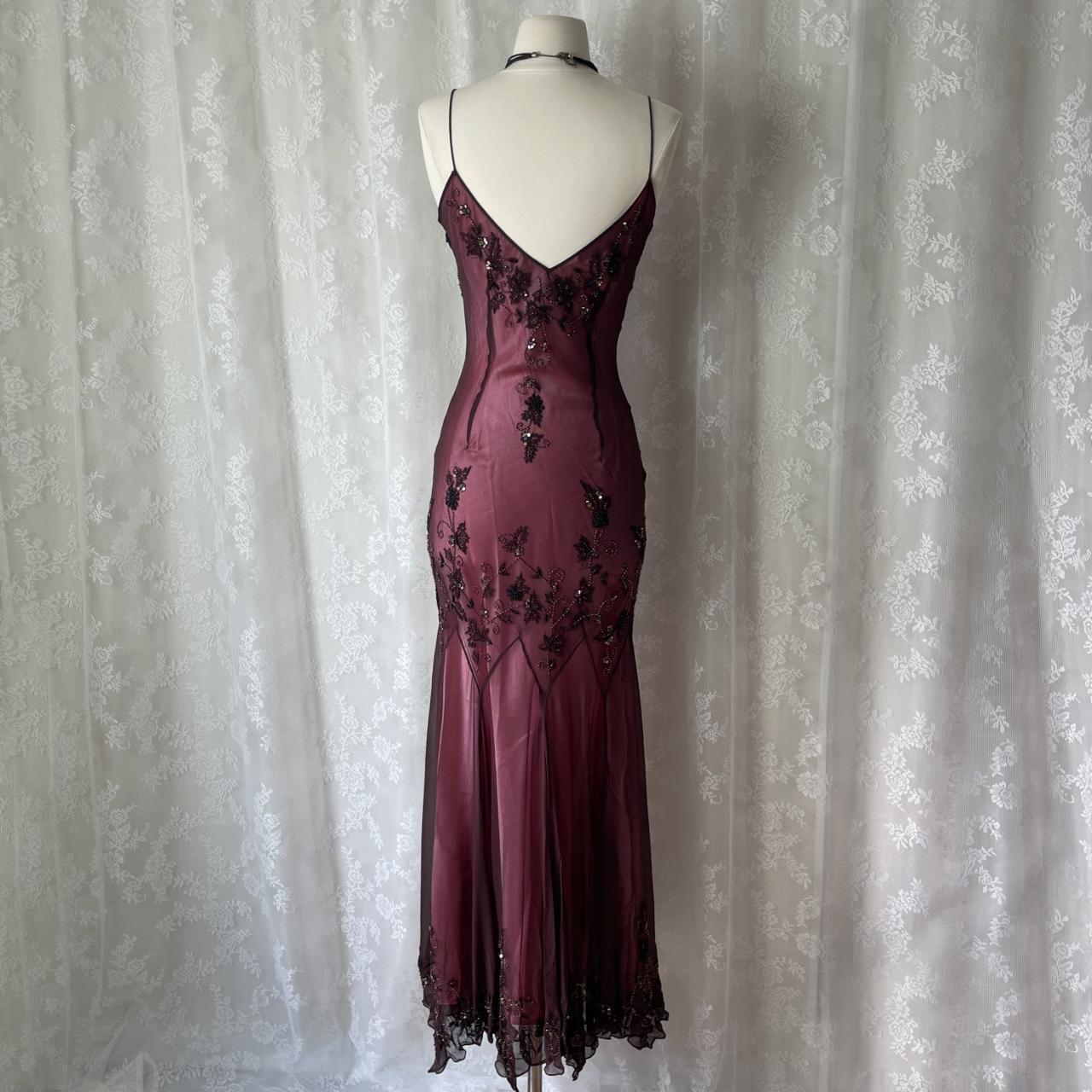 Pink Brown Beaded Formal Prom Dress Chiffon Pretty Floral Long/Short Homecoming Dress Date Dress Party Dress gh4619