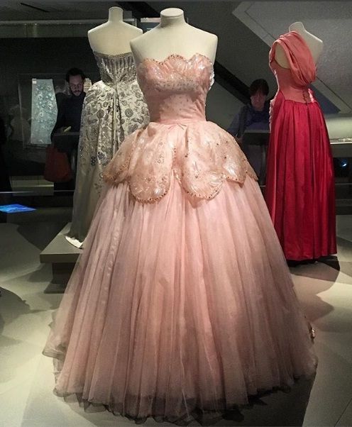 Pink Glitter Beading Elegant Long Tulle Ball Gown Evening Dress Graduation Dress gh3347