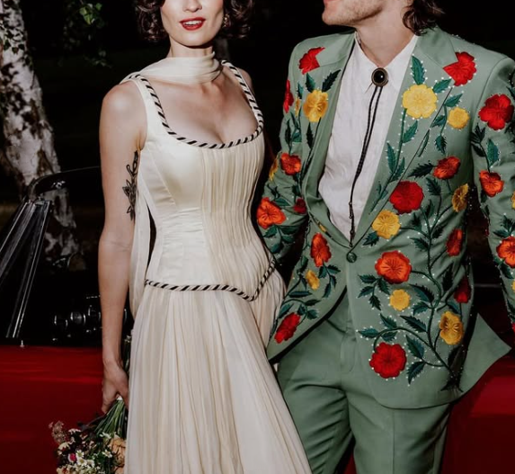 Ivory White Retro Elegant Square Round Neck Greek Goddess Long Tulle Floor-Length Train Ball Gown Evening Dress Party Dress gh3674