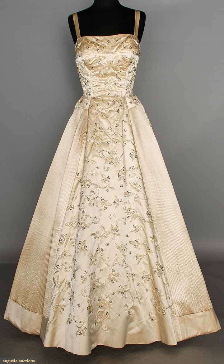 girlhomeshops – Exquisites, langes Ballkleid aus Satin mit Perlenbesatz, gh5555