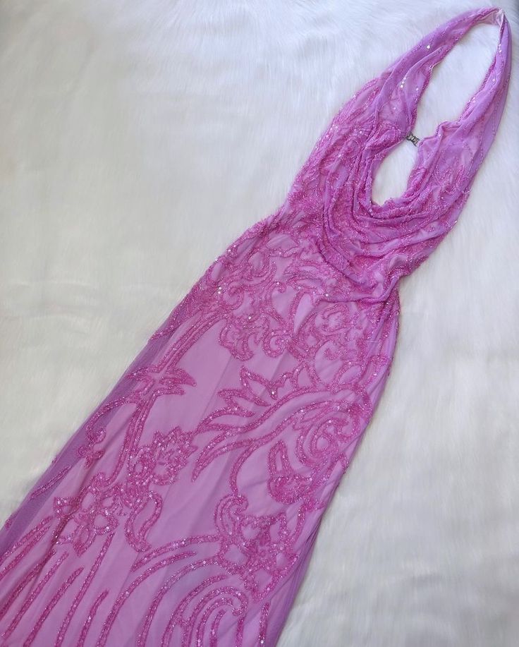 Pink Gorgeous Shiny Exquisite Strap Long Fashion Chiffon Ball Gown Evening Dress Party Dress gh3263