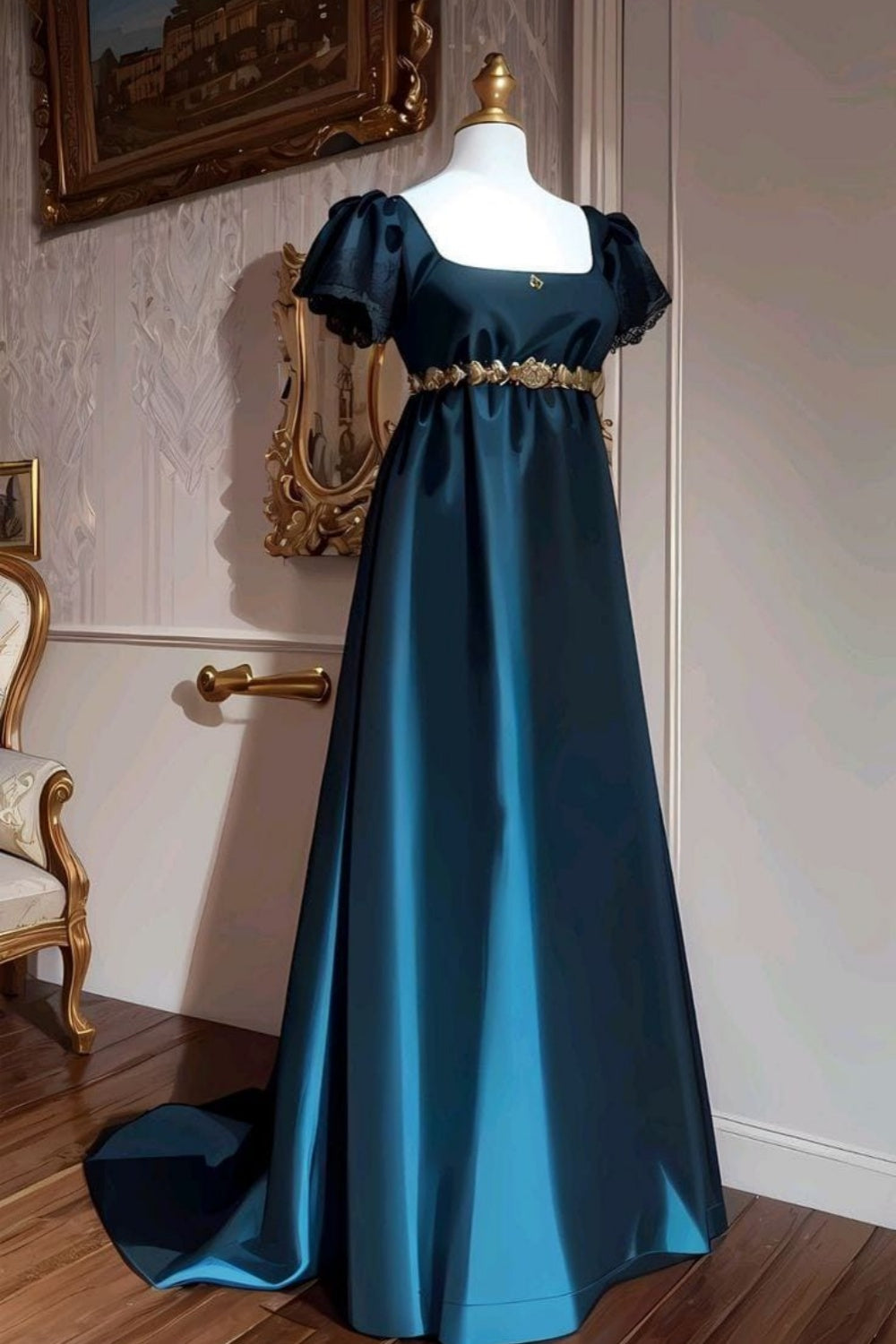 Nouvelle robe longue rétro tendance gh6548