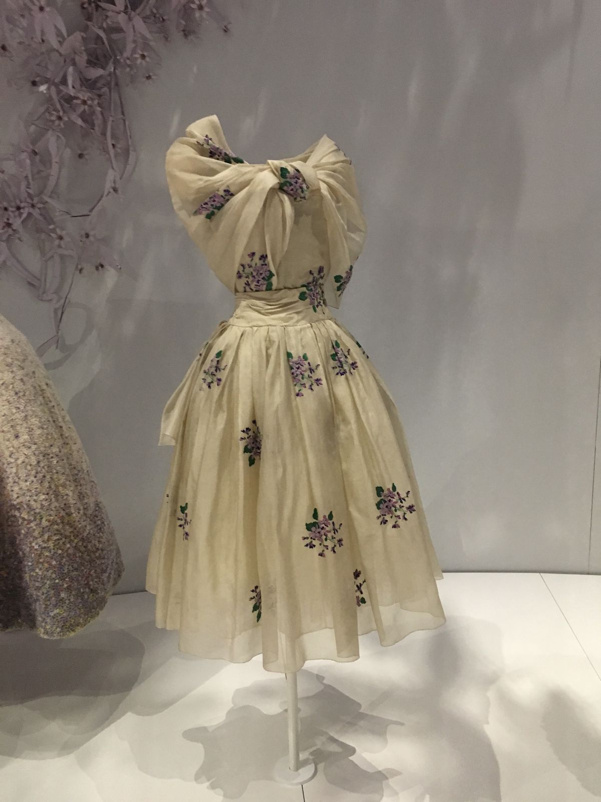 girlhomeshops--Exquisite Floral Mid-Length Chiffon Prom Dress hoco dress gh5559