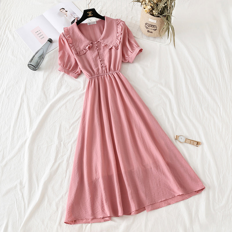 Minority Kikyo doll skirt cotton linen dress 4316