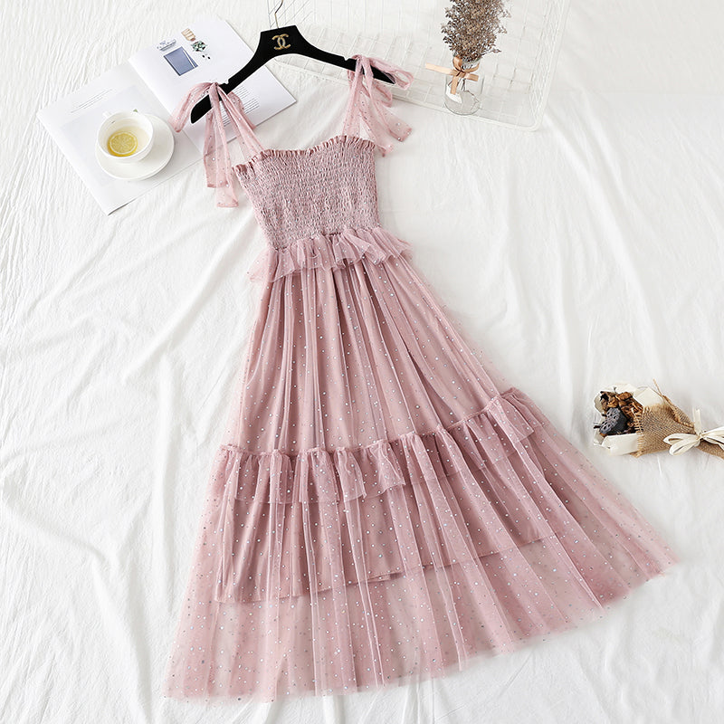 Zhixun skirt French minority Platycodon skirt super xiansen series 4101