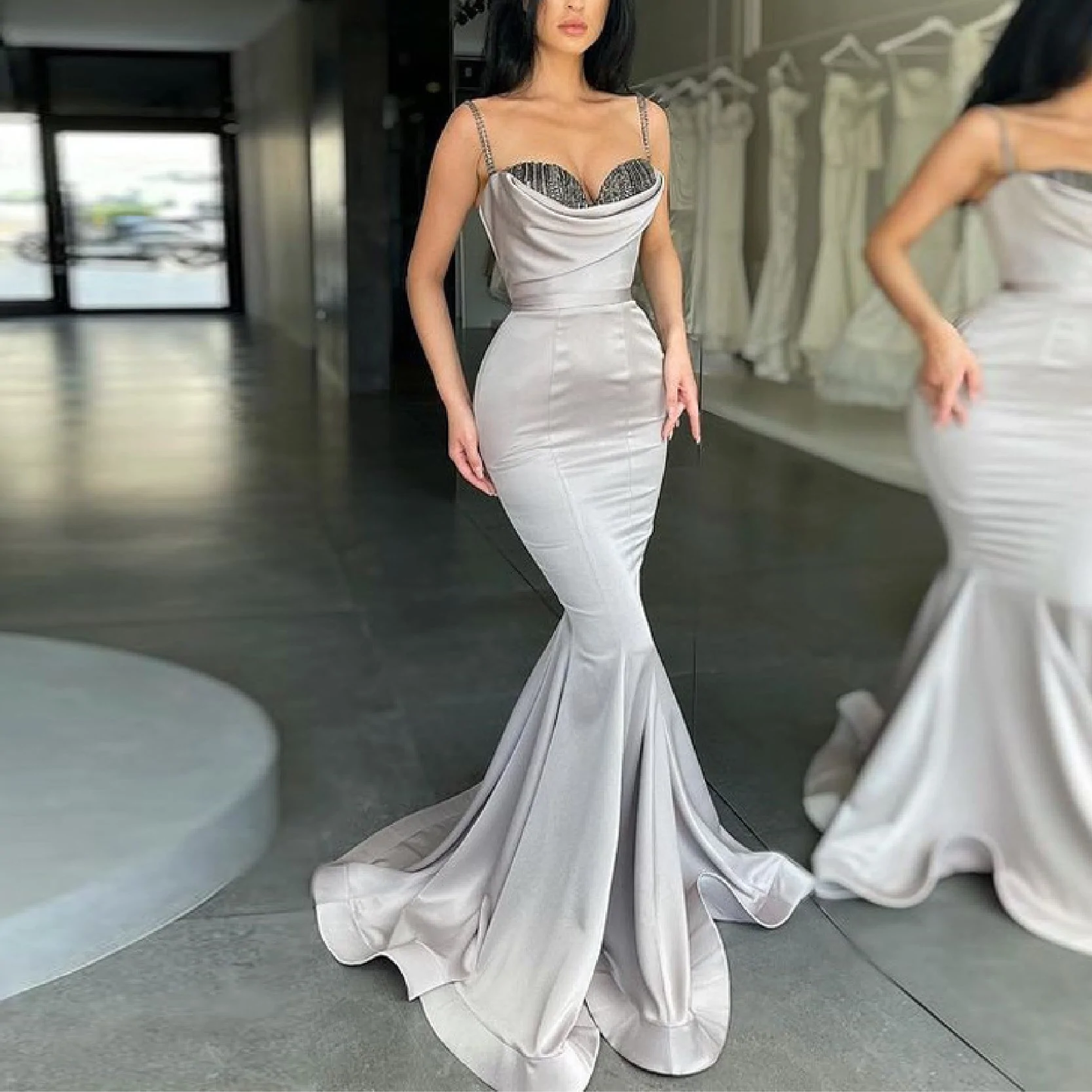 Sexy Slim Elegant Prom Party Dress gh1864
