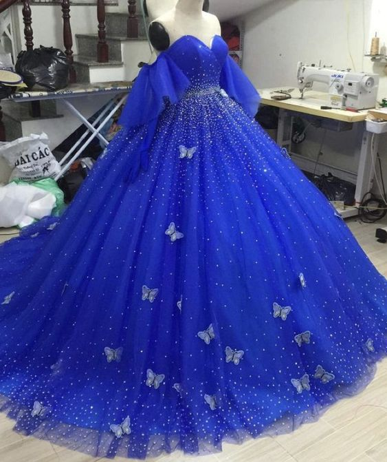 elegant quinceanera dresses lace appliques tulle ball gown Prom Dress, girlhomeshops elegant quinceanera dresses lace appliques tulle ball gown Prom Dress, girlhomeshops