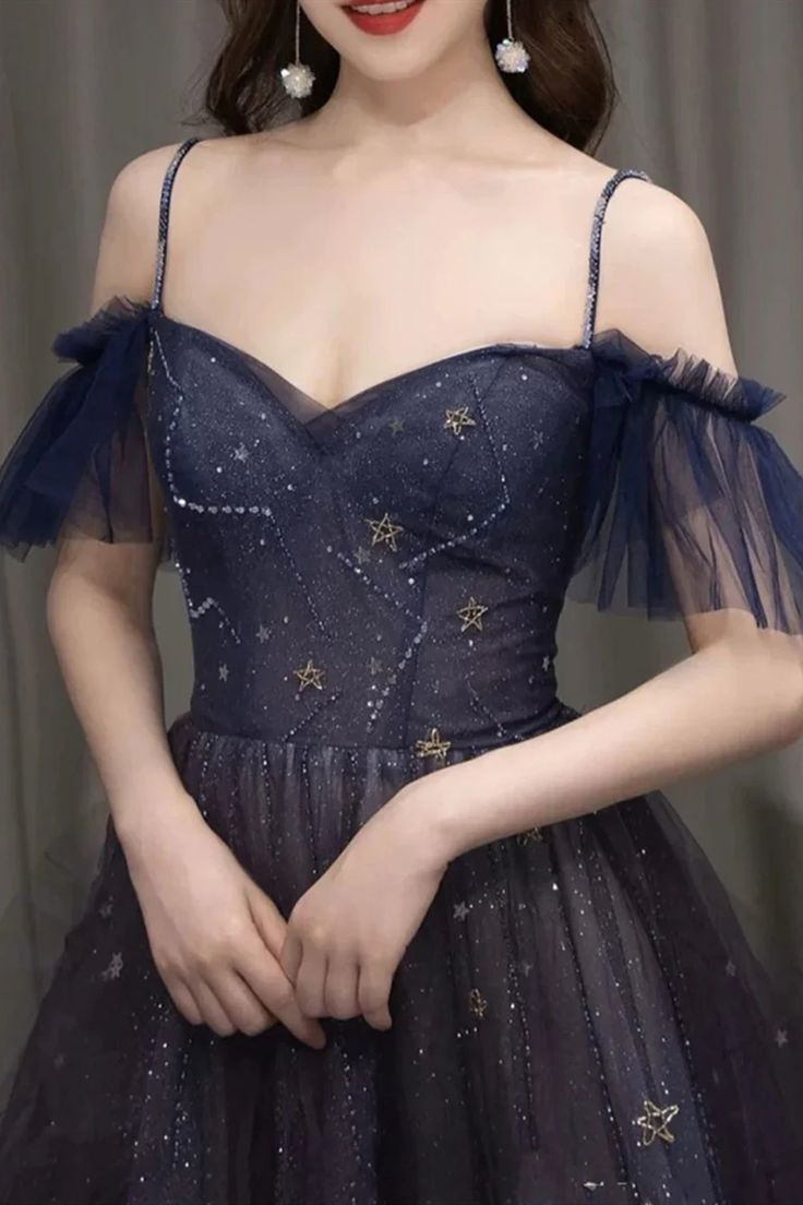 Robe de soirée longue en tulle à col en cœur violet gh2625