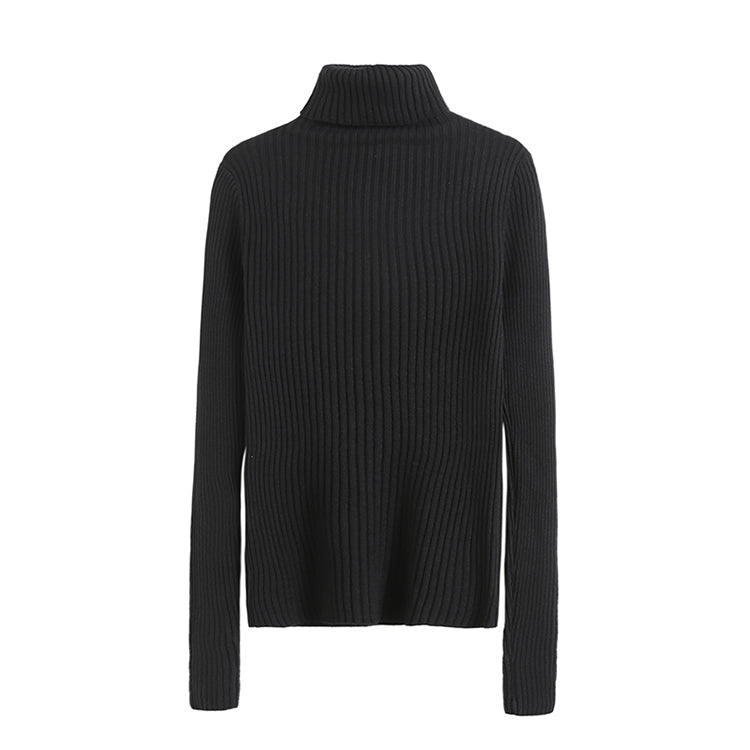 Chemise simple à coupe ajustée et élastique de couleur unie 7718