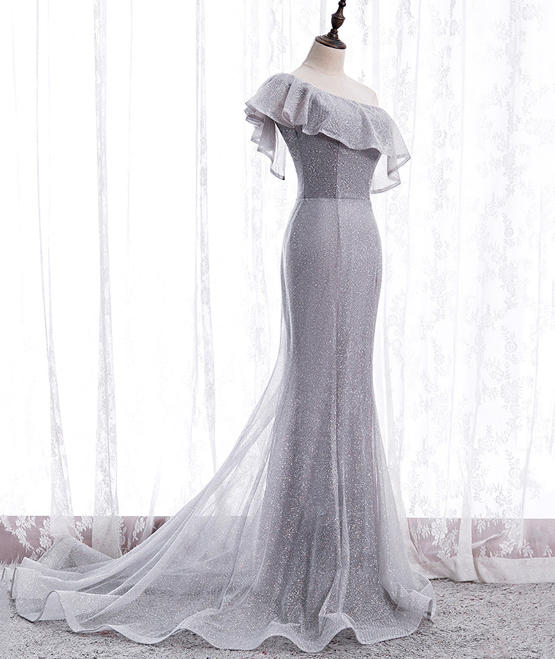 Mermaid sequins long prom dress evening dress 8440