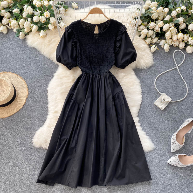 Cute A line short dress fashion dress 540