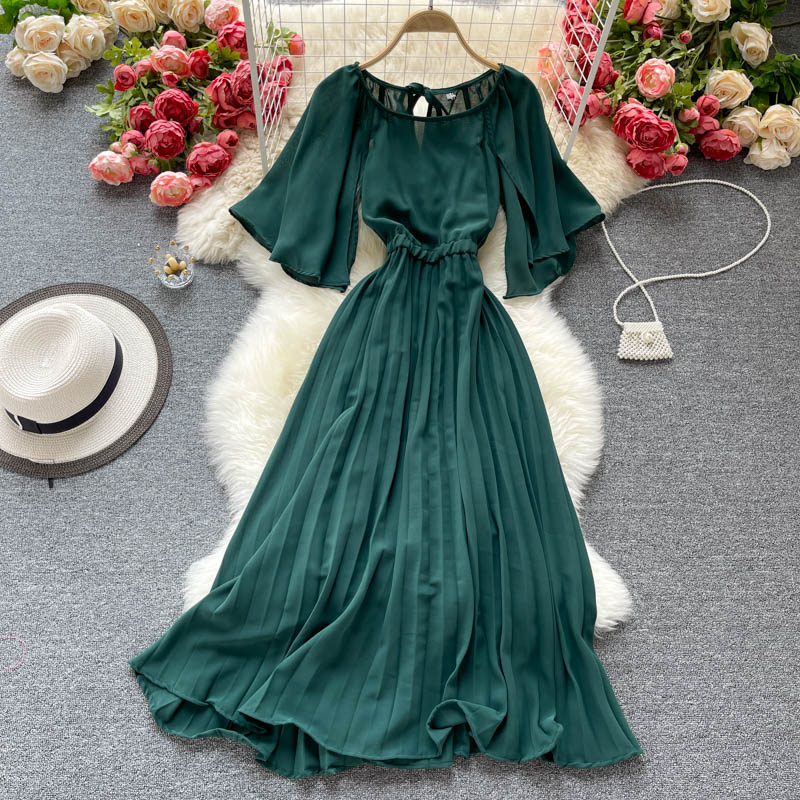 Cute A line short dress fashion dress 661