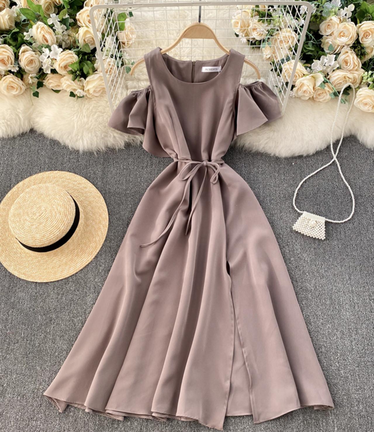 Cute A line short dress fahsion dress 651