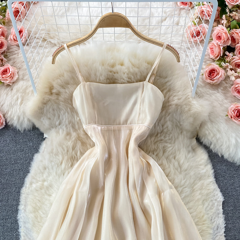 Cute A line short dress fashion dress 417