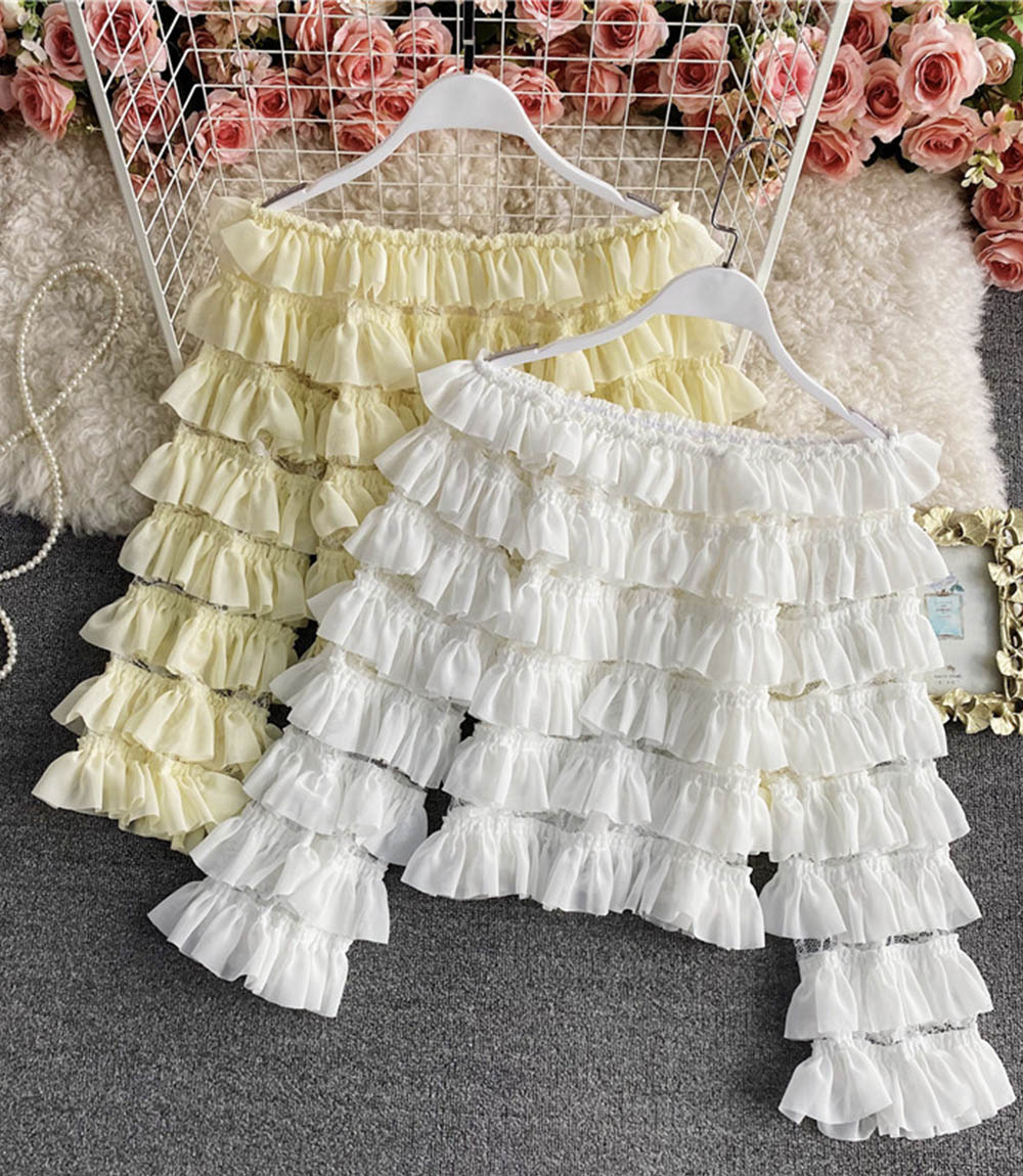 Süße Langarmshirts mit Rundhalsausschnitt 349