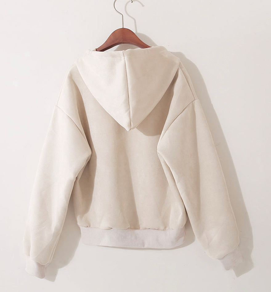 Hoodie mit niedlichem Buchstaben 235