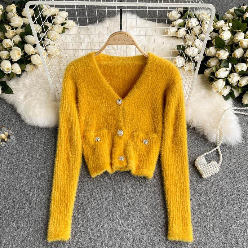 Wool sweater women's autumn long sleeve 1596