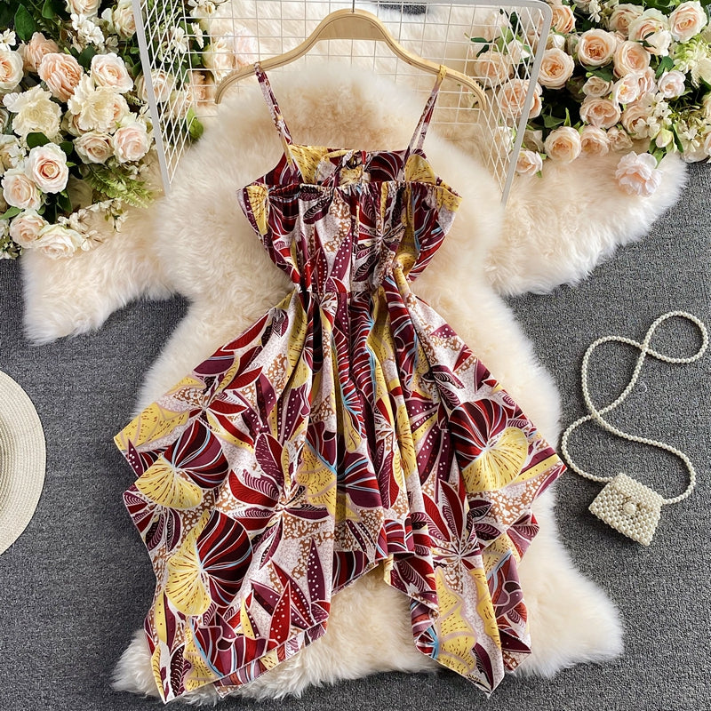 A-Linien-Kleid mit schmaler Taille für Damen 3192