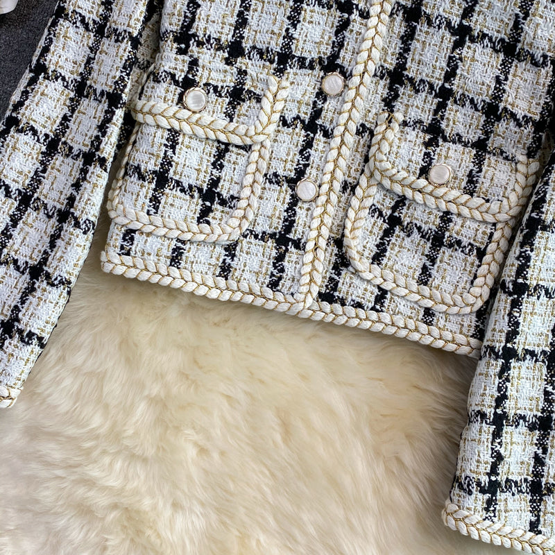 Xiaoxiangfeng Tweedmantel weiblich 1641