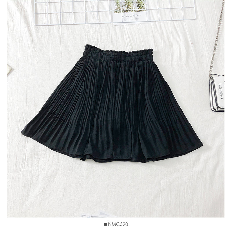 Sweet wind high waist thin bud skirt 2503