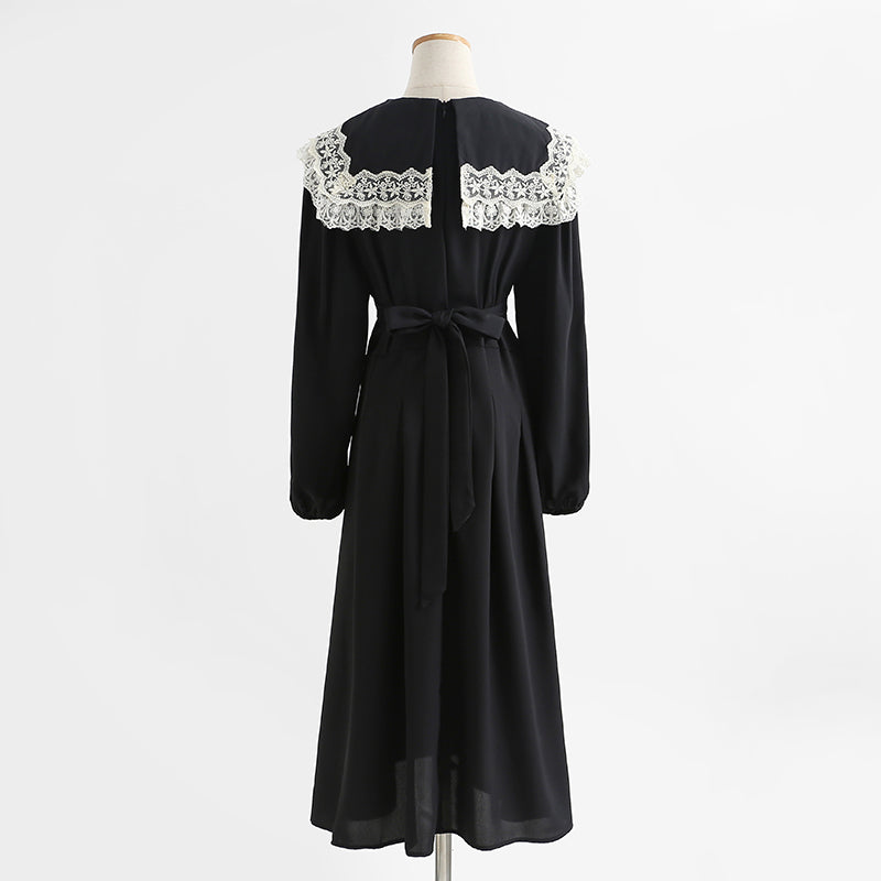 Cooles Damenkleid mit hohem Feingefühl und unterem Rock 2234