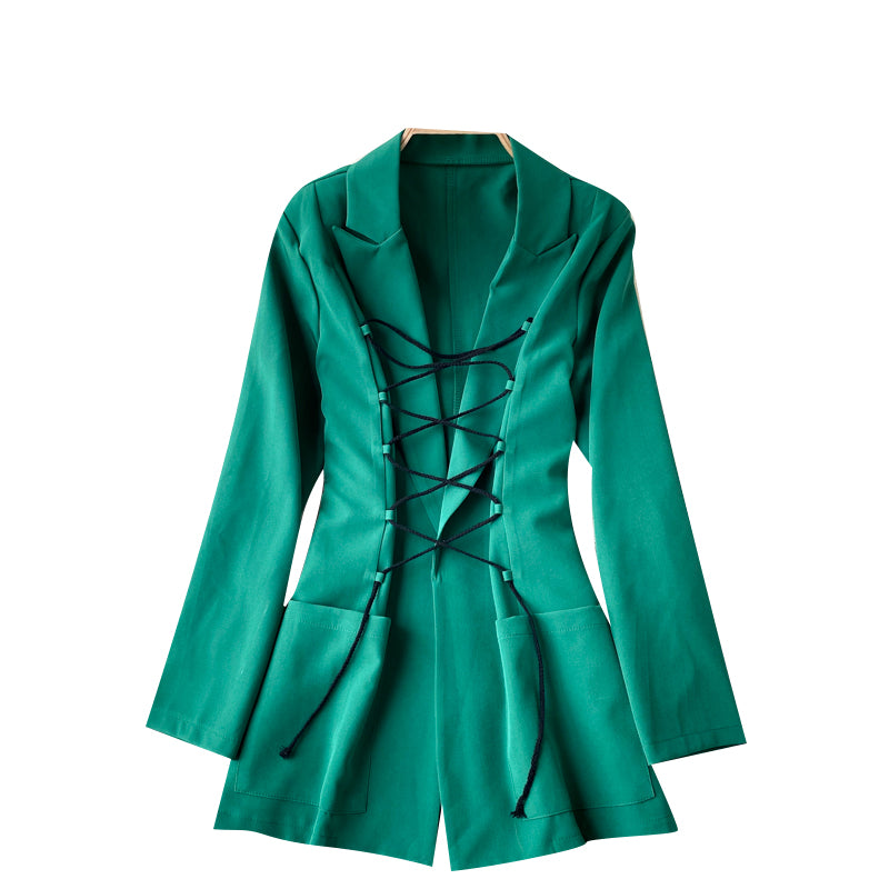 Damen Anzug Mantel Damen Pendler Anzug Mode 1537