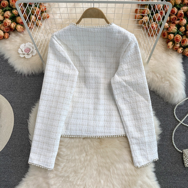 Short coat women's autumn and winter new Korean version casual and versatile 1652