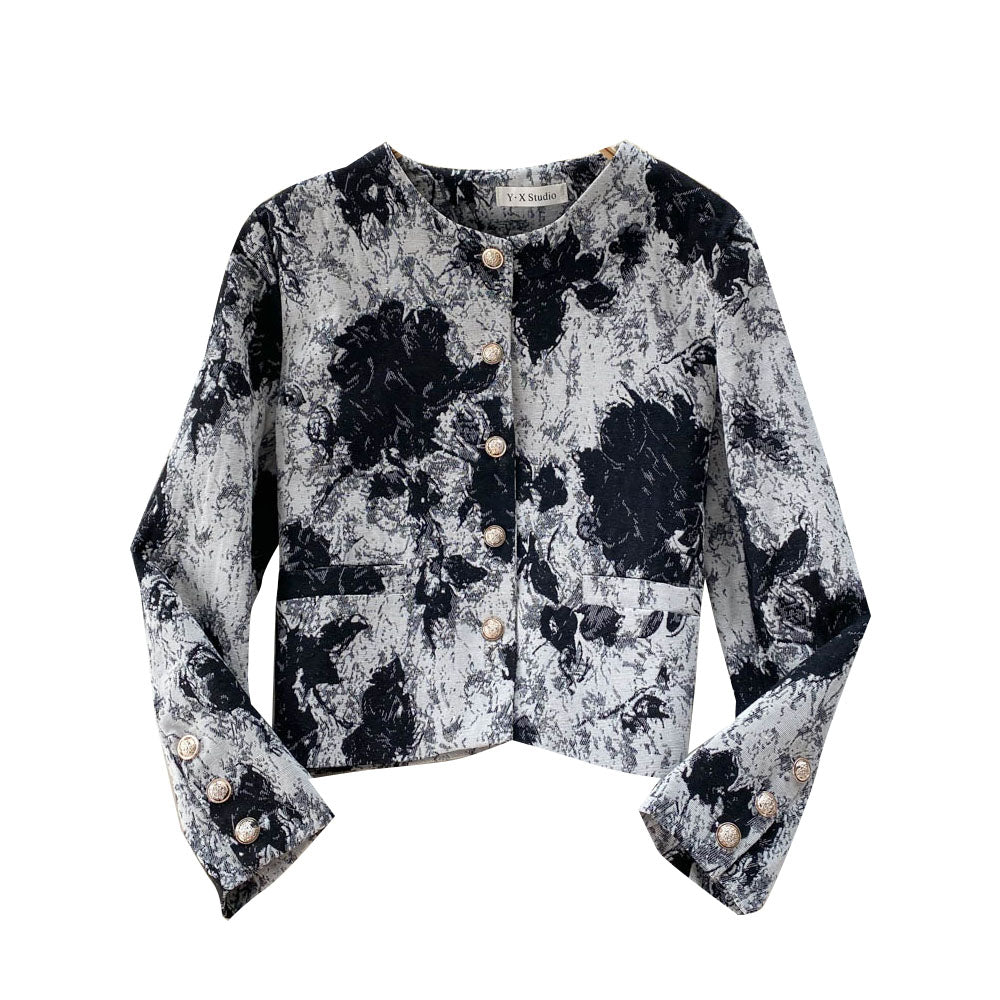 Vintage small fragrance tweed coat 1560