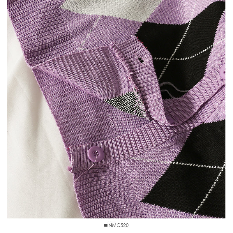 Knitwear women's autumn short slim top 1832