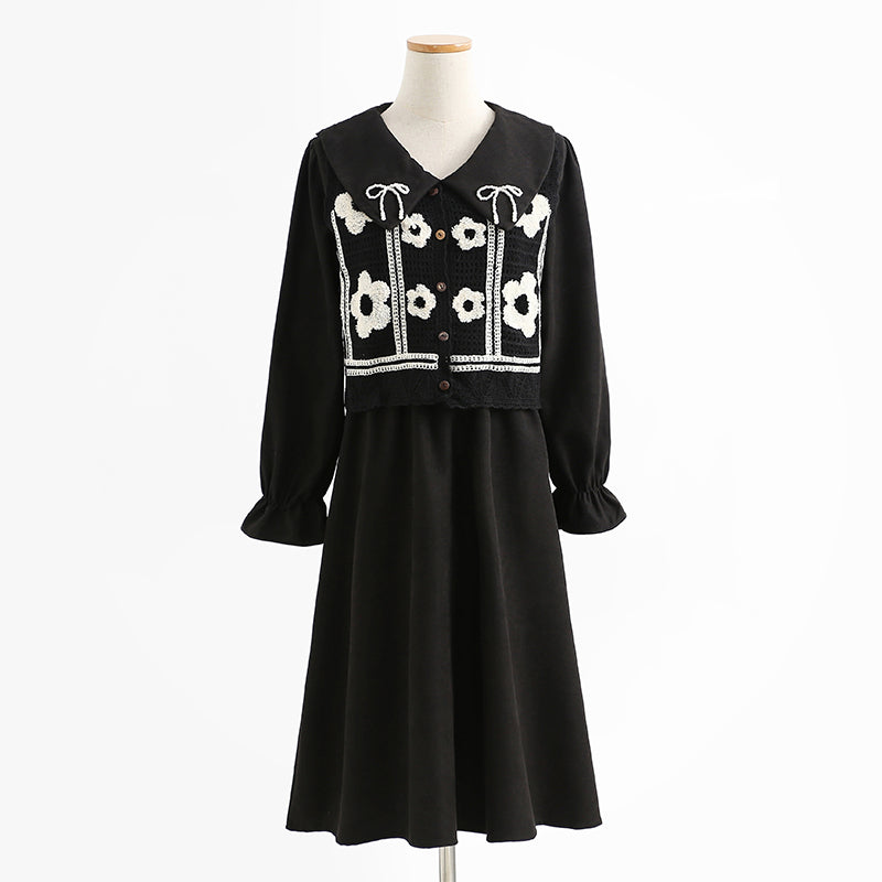 Fashion suit skirt two-piece set bottomed skirt 2233