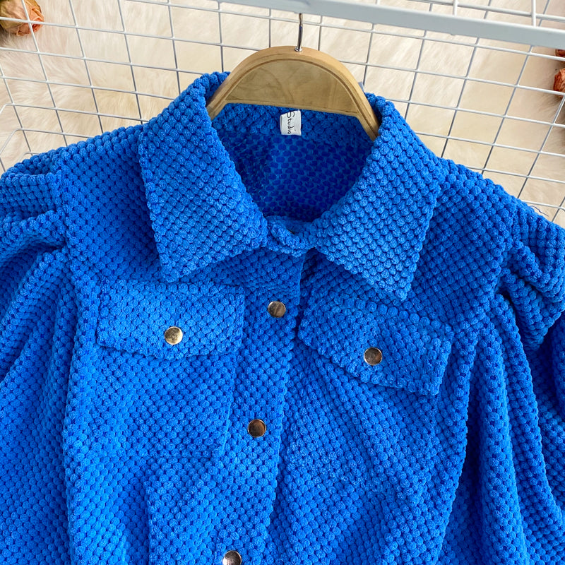 Slim single breasted cardigan coat 1653