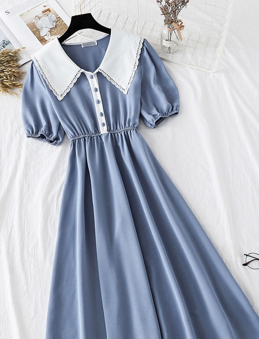 Cute girl dress summer dress women's dress 1142